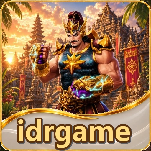 Beranda aplikasi idrgame di Android dengan menu unduhan yang jelas.